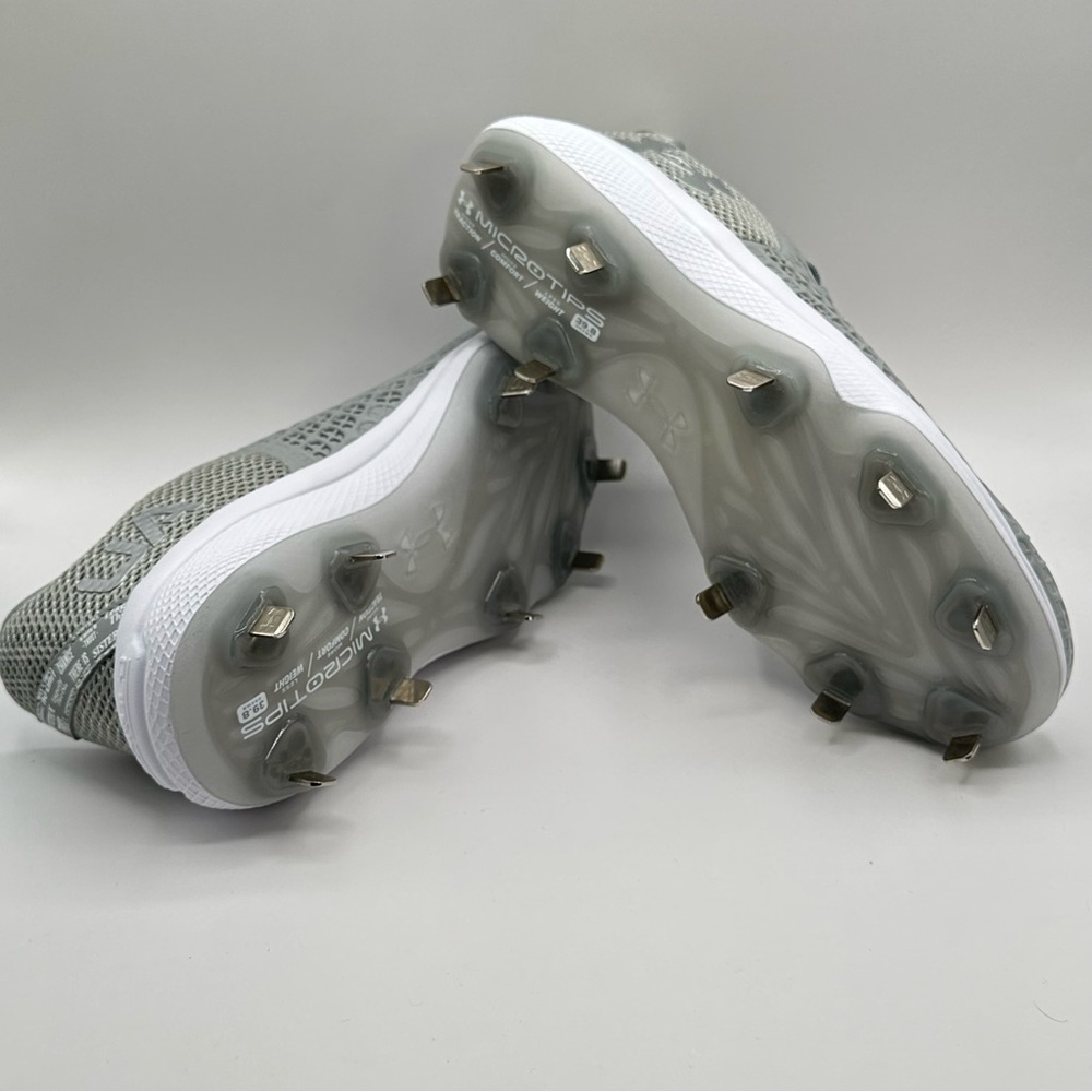 Women's UA Glyde 2 MT Softball Cleats 3026601-102 Size 8 New - Picture 7 of 10